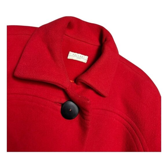 PALLANT LONDON Stunning PURE WOOL Vintage Luxury Designer Winter Pea Coat 10 - Picture 4 of 7